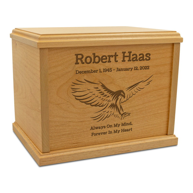 Eagle Cremation Urn - Signature Alder