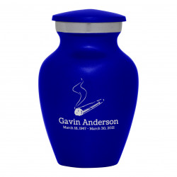 Marijuana Joint Keepsake Urn - Midnight Blue