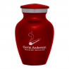 Marijuana Joint Keepsake Urn - Ruby Red