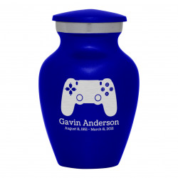 Gaming Controller Keepsake Urn - Midnight Blue