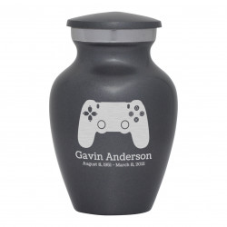 Gaming Controller Keepsake Urn - Gunmetal Gray