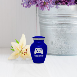 Wireless Controller Keepsake Urn - Midnight Blue