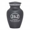Marathon 26.2 Running Keepsake Urn - Gunmetal Gray