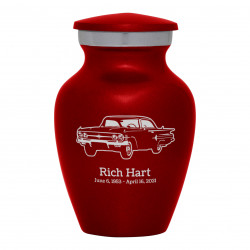 Classic Car III Keepsake Urn - Ruby Red