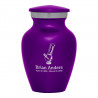 Marijuana Bong Keepsake Urn - Purple Luster