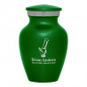 Marijuana Bong Keepsake Urn - Shamrock Green