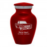 Truck II Keepsake Urn - Ruby Red