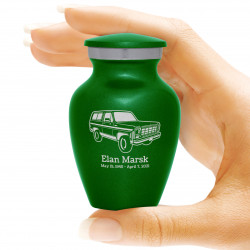 SUV Keepsake Urn - Shamrock Green