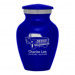 Truck IV Keepsake Urn - Midnight Blue
