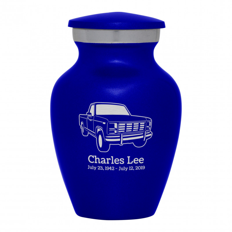 Truck IV Keepsake Urn - Midnight Blue