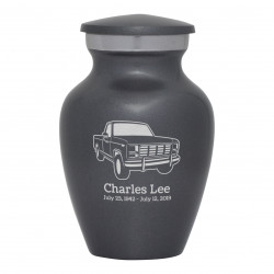 Truck IV Keepsake Urn - Gunmetal Gray