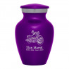 Motorcycle II Keepsake Urn - Purple Luster