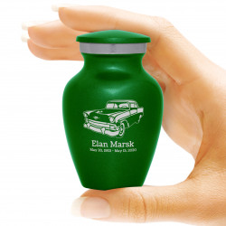 Classic Car II Keepsake Urn - Shamrock Green