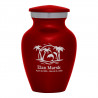Endless Summer Sunset Keepsake Urn - Ruby Red