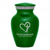 Love of Christ Keepsake Urn - Shamrock Green