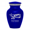 Bush Plane Keepsake Urn - Midnight Blue