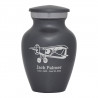 Bush Plane Keepsake Urn - Gunmetal Gray