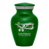 Bush Plane Keepsake Urn - Shamrock Green