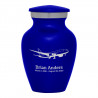 Commercial Airplane Keepsake Urn - Midnight Blue