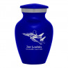 Fighter Jet Plane Keepsake Urn - Midnight Blue
