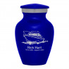 Boat Keepsake Urn - Midnight Blue