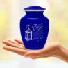 Keep the Light On Sharing Urn - Midnight Blue