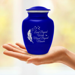 Loved Beyond Words Sharing Urn - Midnight Blue