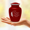 Loved Beyond Words Sharing Urn - Ruby Red