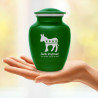 Democratic Donkey Sharing Urn - Shamrock Green