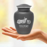 Motorcycle Sharing Urn - Gunmetal Gray