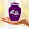 Semi Truck Sharing Urn - Purple Luster