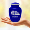 Semi Truck Sharing Urn - Midnight Blue