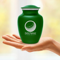 Golf Ball Sharing Urn - Shamrock Green