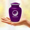 Golf Ball Sharing Urn - Purple Luster