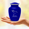 Hummingbird Sharing Urn - Midnight Blue