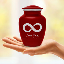 Infinity Sharing Urn - Ruby Red