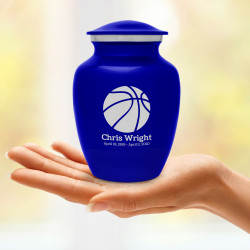 Basketball Sharing Urn - Midnight Blue