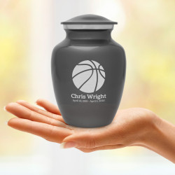 Basketball Sharing Urn - Gunmetal Gray