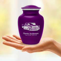 Classic Car Sharing Urn - Purple Luster