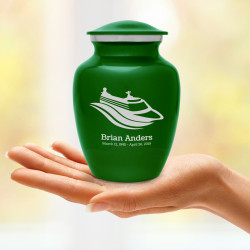 Cruise Ship Sharing Urn - Shamrock Green