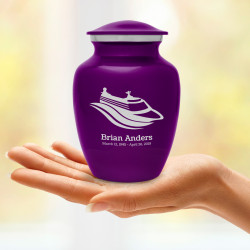 Cruise Ship Sharing Urn - Purple Luster