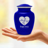 Autism Puzzle Sharing Urn - Midnight Blue
