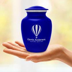 Hot Air Balloon Sharing Urn - Midnight Blue