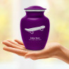 Skateboard Sharing Urn - Purple Luster