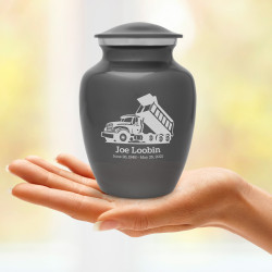 Dump Truck Sharing Urn - Gunmetal Gray