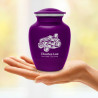 Riding Lawn Mower Sharing Urn - Purple Luster