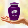 Pirate Flag Sharing Urn - Purple Luster