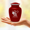Bee Sharing Urn - Ruby Red