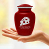 Cheese Sharing Urn - Ruby Red