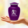 Baseball Sharing Urn - Purple Luster